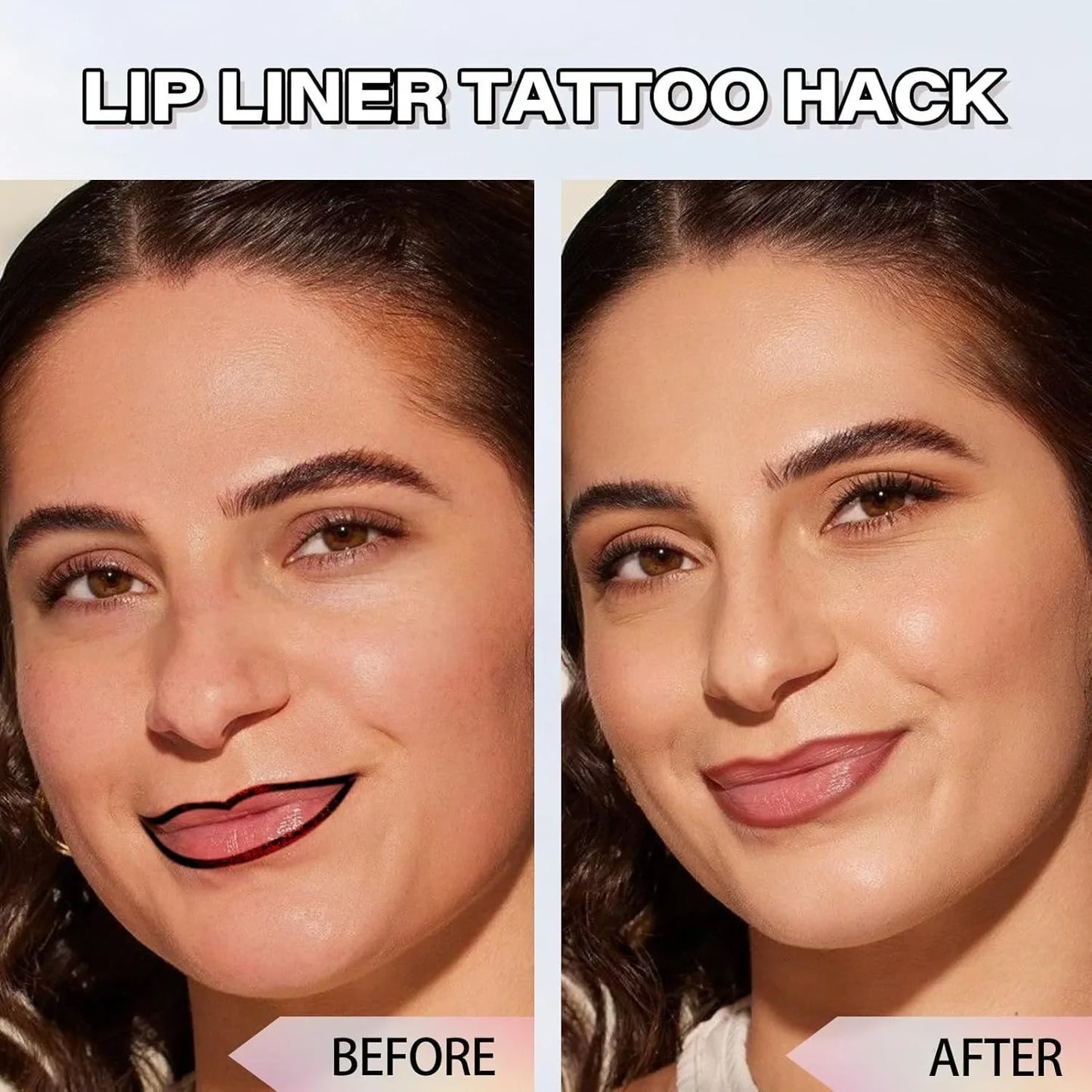 6 Colors Waterproof Lip Liner Peel Off Tattoo Lip Gloss Long Lasting Matte Lip Tint Black Contour Tear-off Makeup Stain Cosmetic