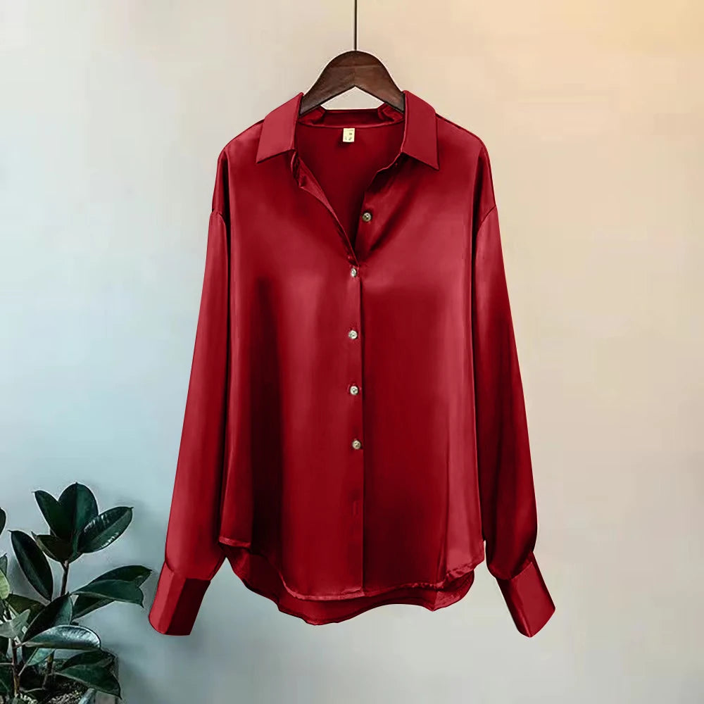 New Sweater Cardigans Woman Top Long Sleeve Lapel Button Elegance Sweet Casual Coats